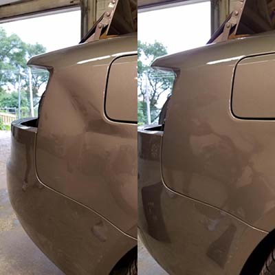 Rear dent